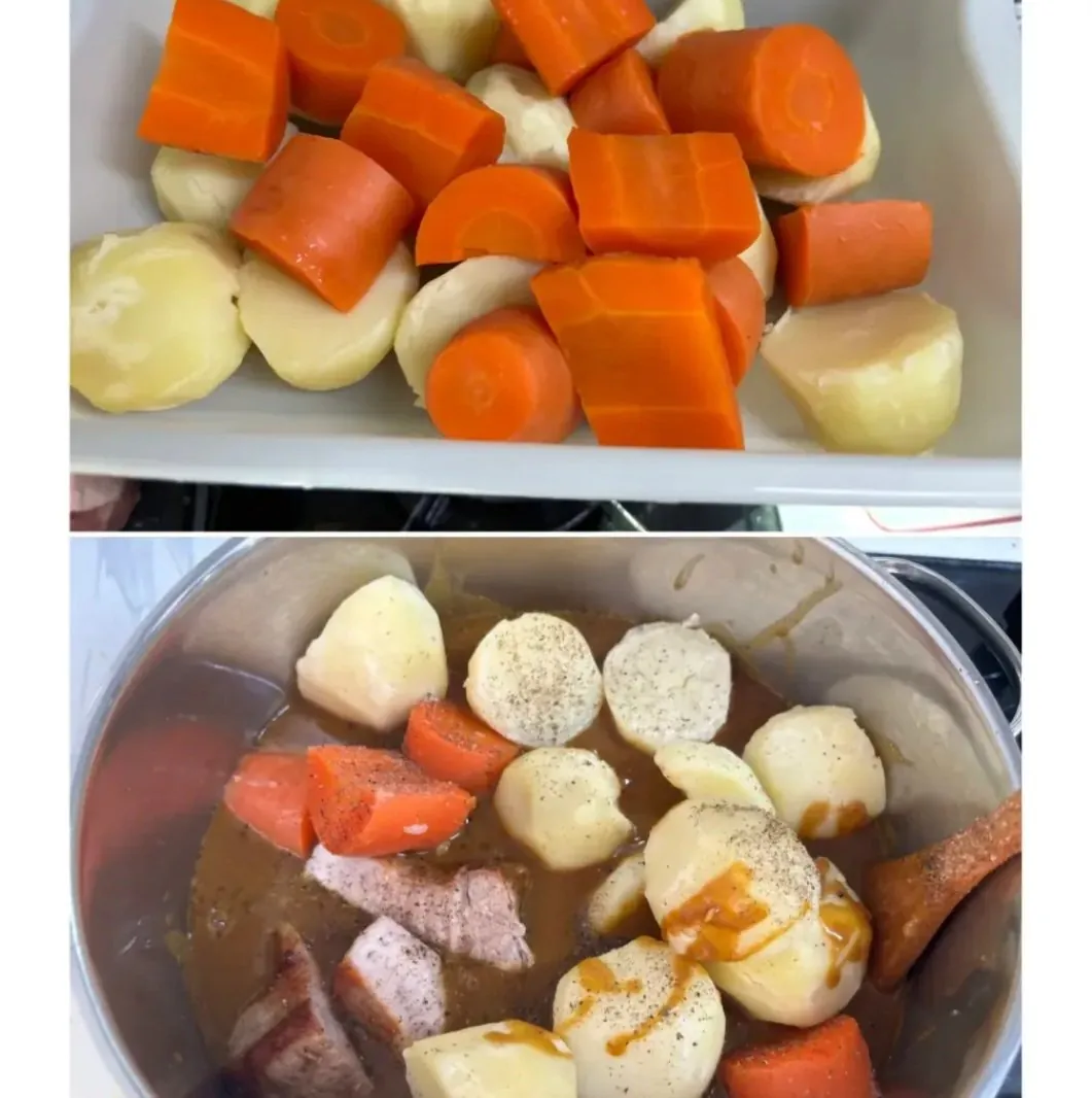 건더기 큰 카레