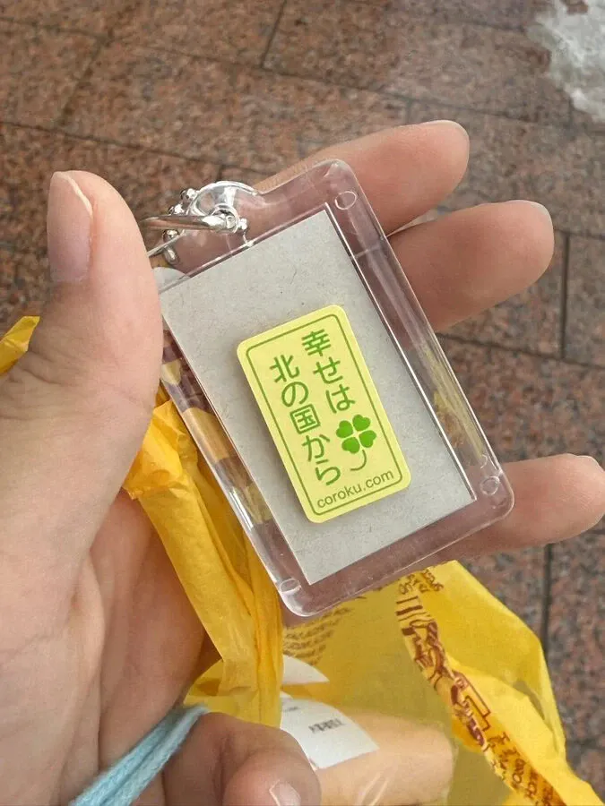 일본 친구한테 선물 받았는데 느낌이 이상해
