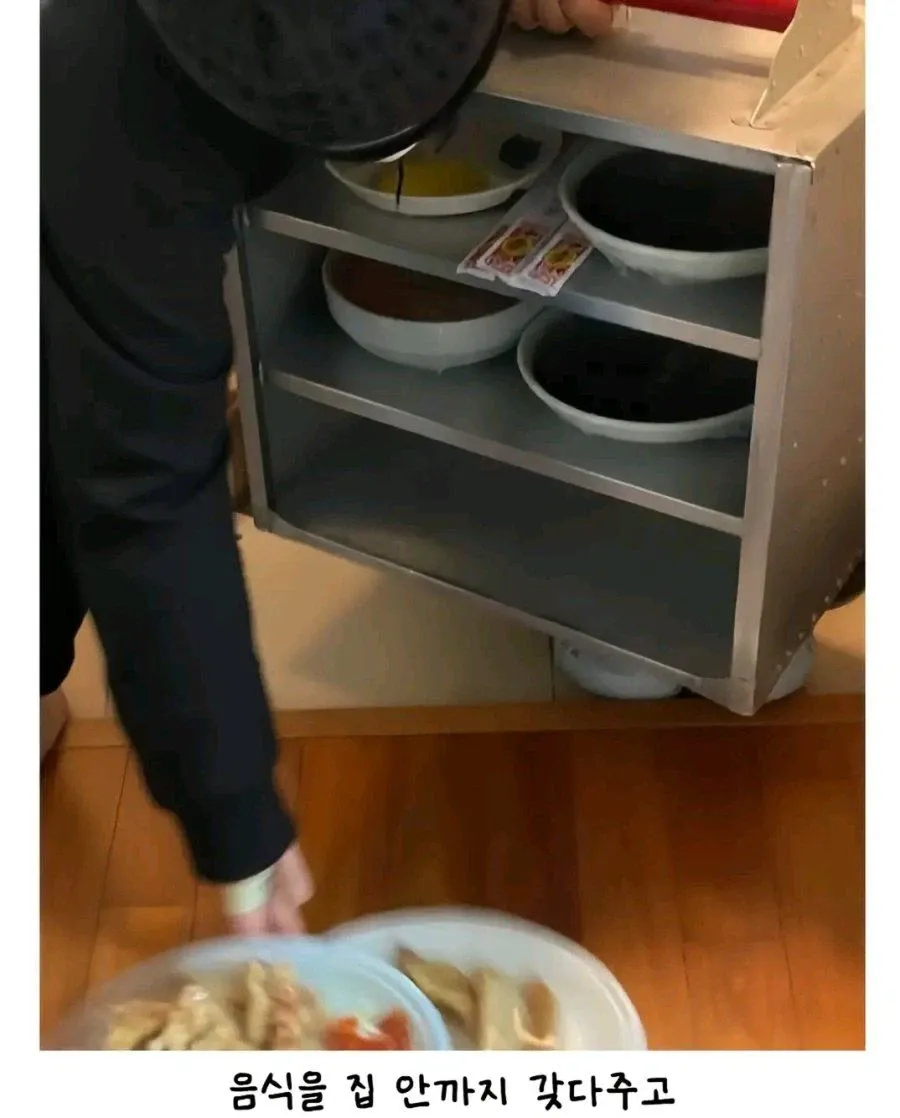 옛날 중국 음식점 특