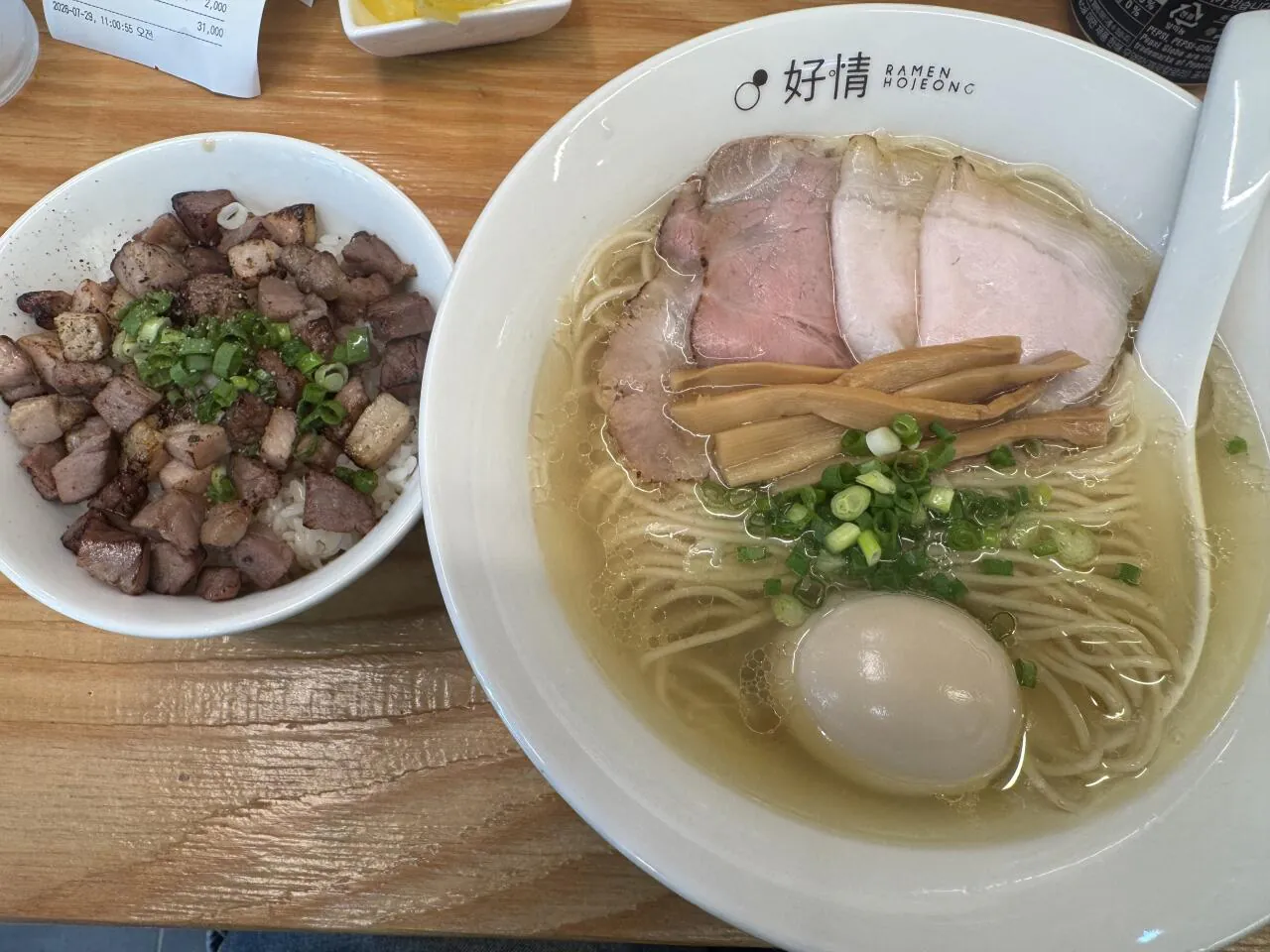 신도림에서 먹은 시오라멘