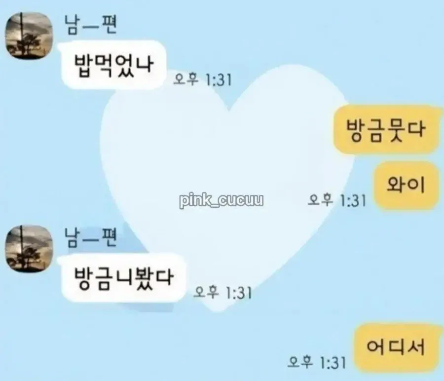 행방불명된 남편의 마지막 카톡
