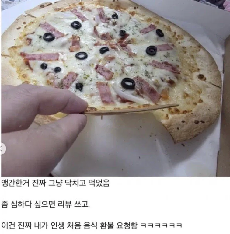 15,900원짜리 피자 후기
