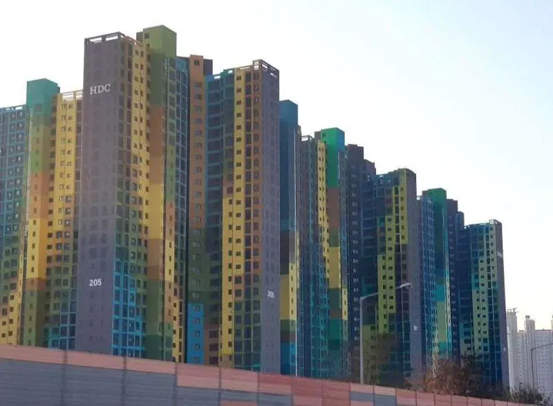 레고 블록 도색 아파트 비주얼 ㄷㄷㄷㄷ