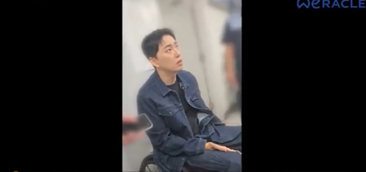 방송용 천사 미소 뒤에 숨겨진 CCTV 속 딥빡 표정 적발되고 떡락한 박위
