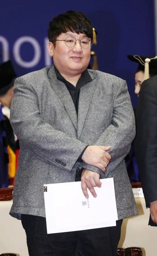 방시혁 최최근 사진