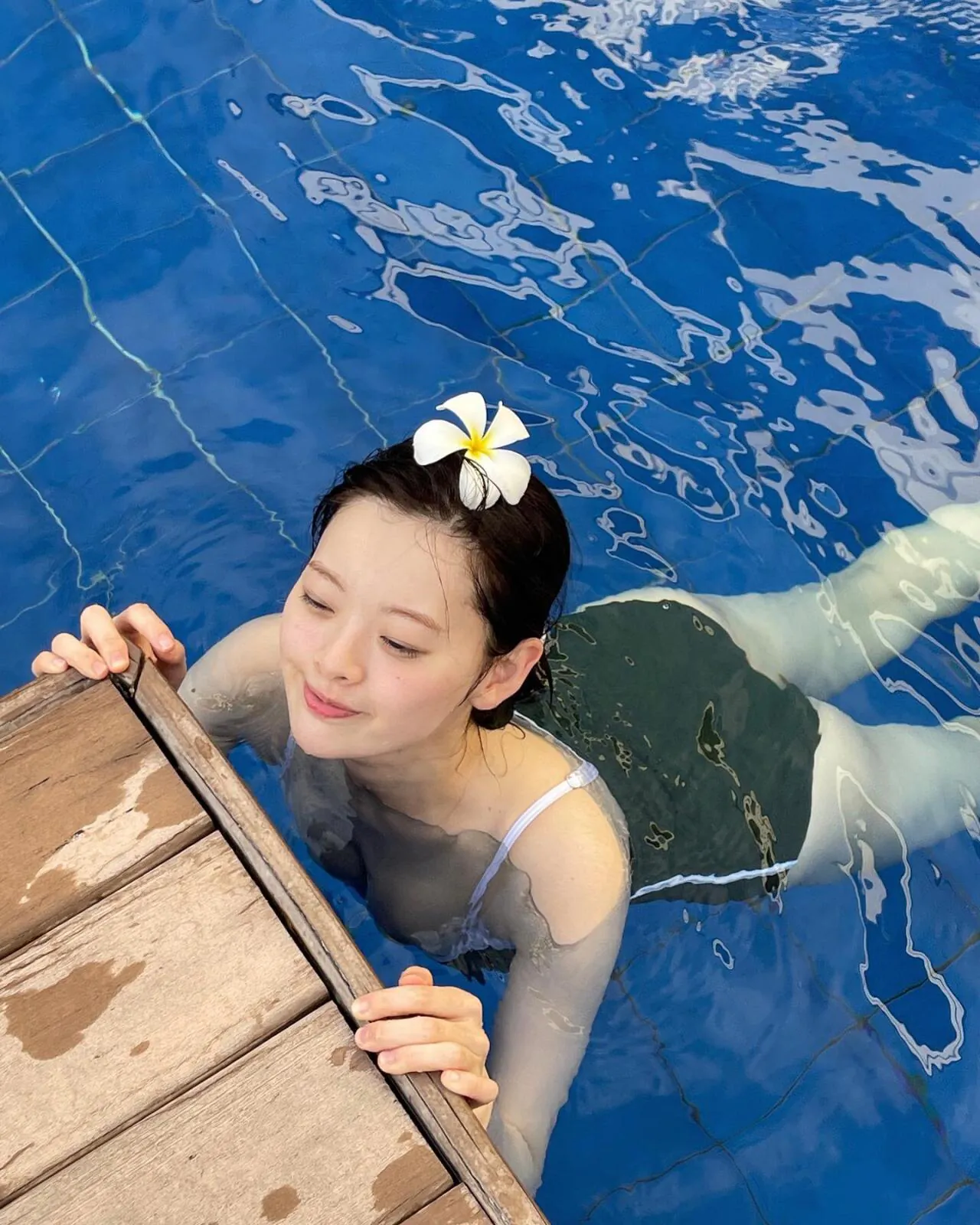 배우 한수아 예전 수영복 사진
