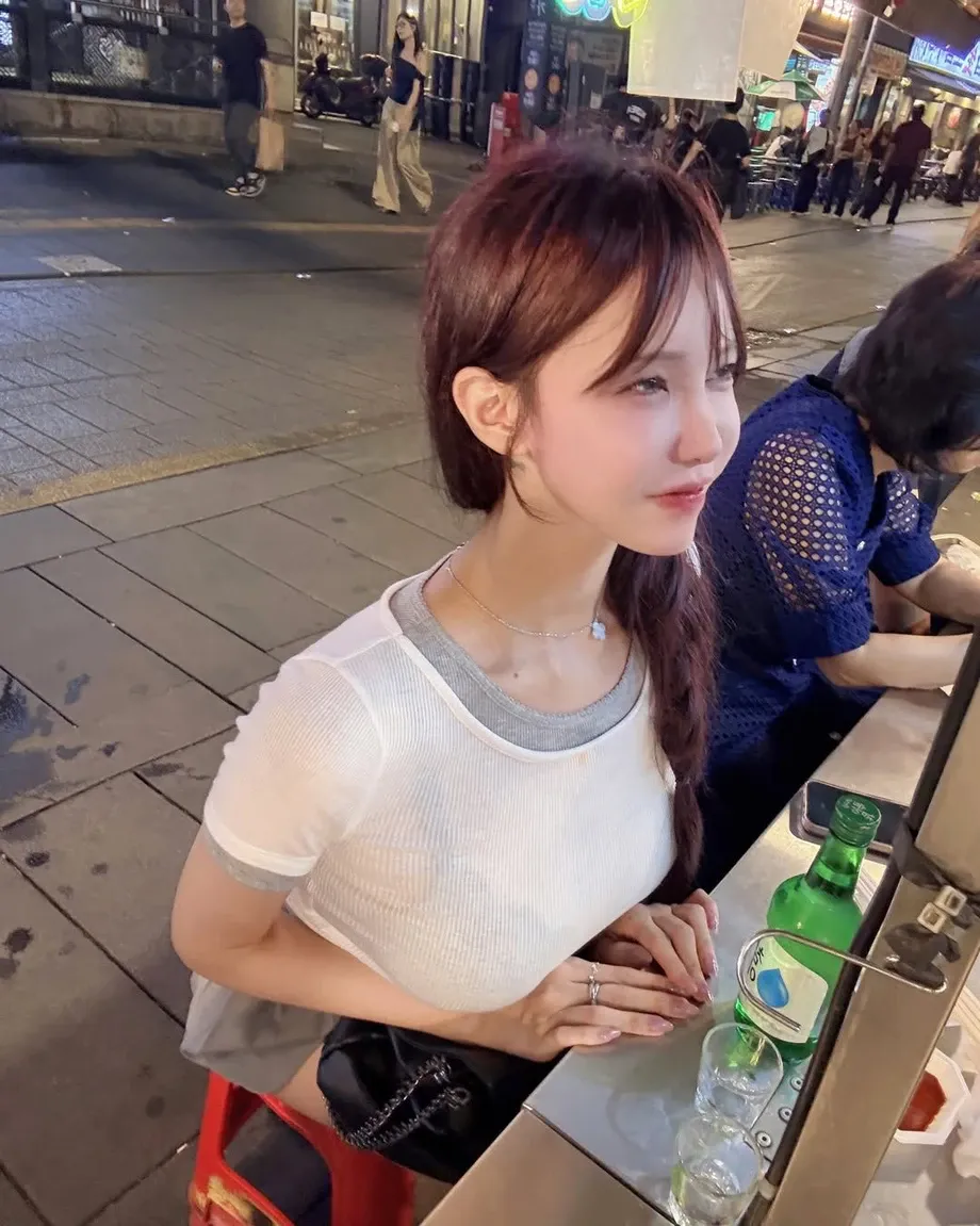 술이라면 소주부터 찾는 누나