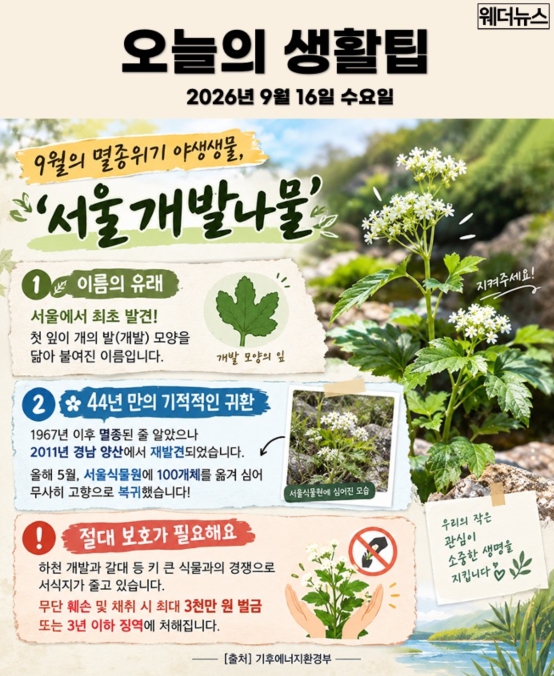  오늘의 생활팁스  