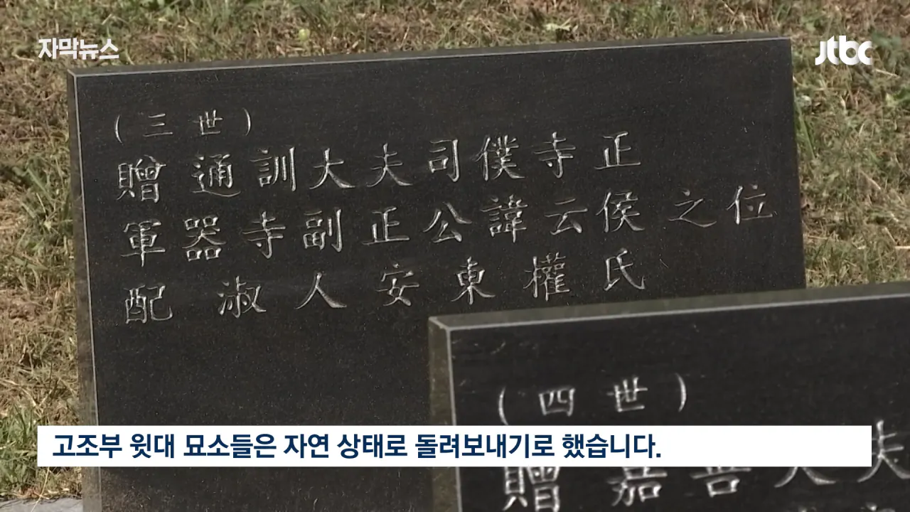  성묘 벌초에 고심하던 600년 종가의 결단 ㄷㄷㄷ