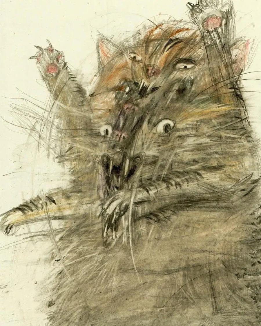 프랑스 작가의 핫한 고양이 그림