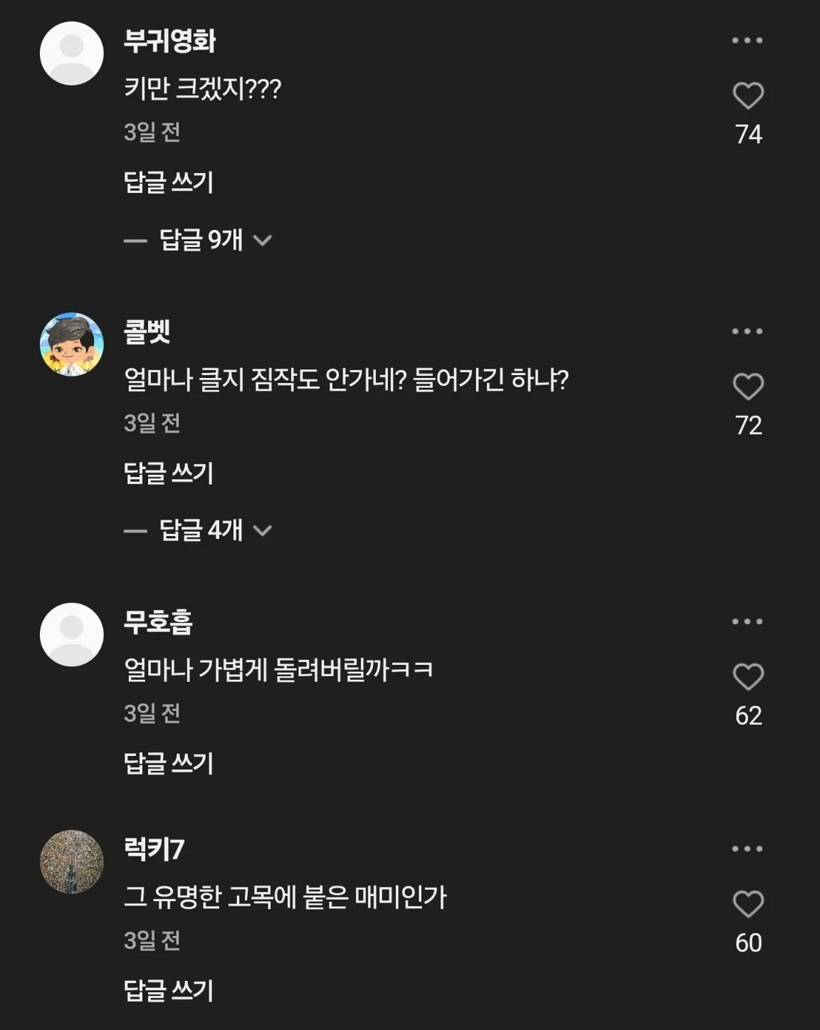 국제 커플 쇼츠에 달린 도 넘은 댓글들
