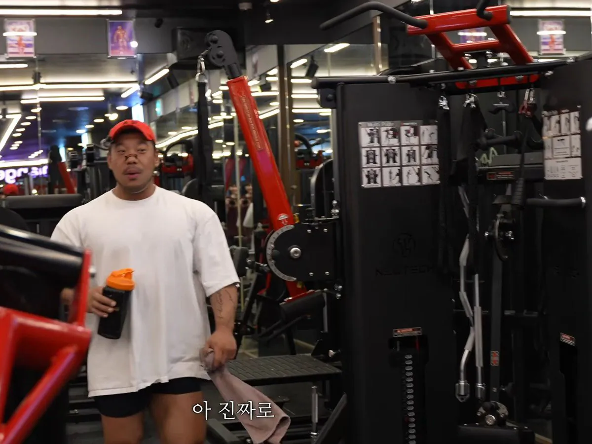 유튜브 찍다가 식겁한 헬스 유튜버ㄷ